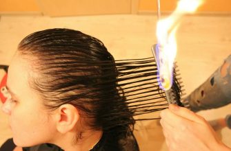 Волшебная велатерапия стрижкой волос огнем